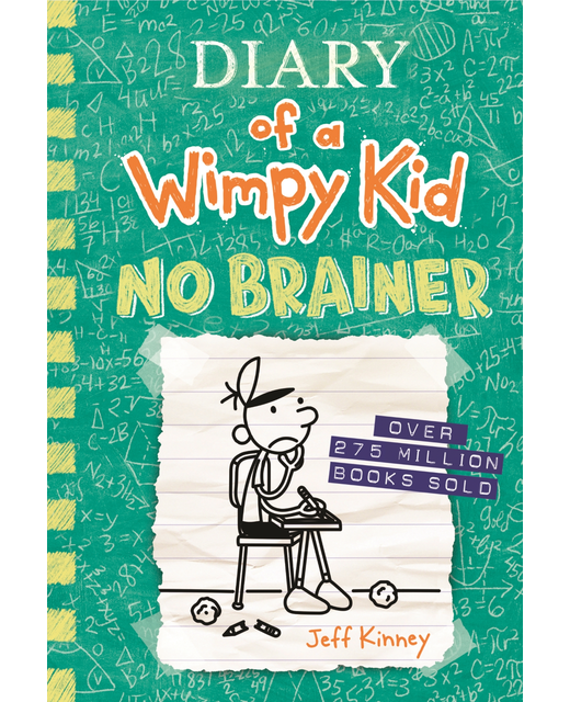 DIARY OF WIMPY KID BOOK 18  NO BRAINER 