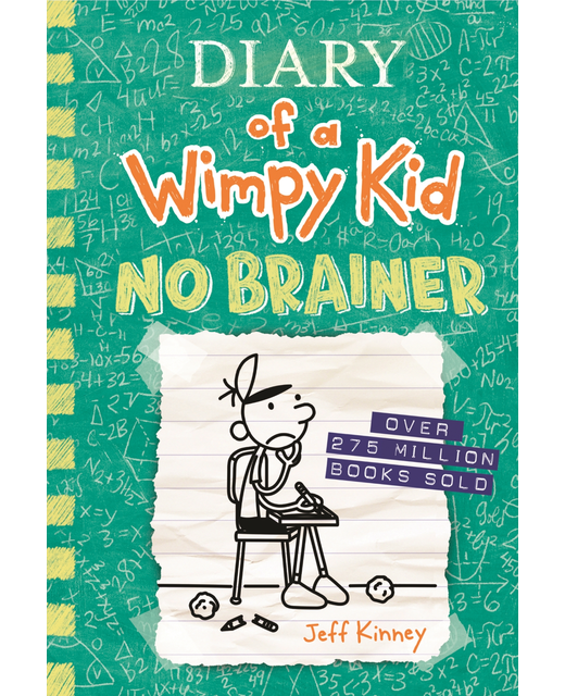 DIARY OF WIMPY KID BOOK 18  NO BRAINER 