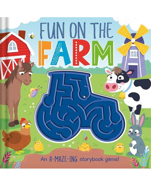 FUN ON THE FARM MAZE ADVENTURE BOARD