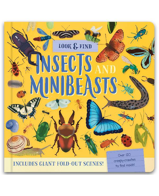 LOOK&FIND INSECTS AND MINIBEASTS