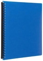 ICON REFILLABLE DISPLAY BOOK 20 POCKET BLUE
