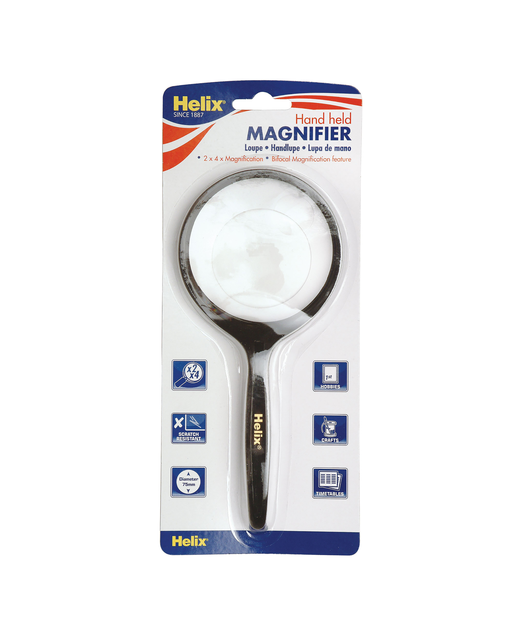 MAGNIFYING GLASS HELIX 75MM