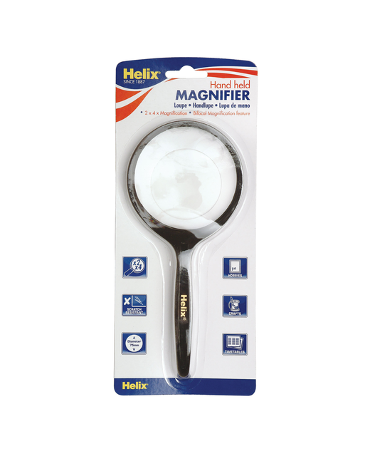 MAGNIFYING GLASS HELIX 75MM