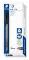 PEN STAEDTLER BALLPOINT 423 BLACK PACK OF 10