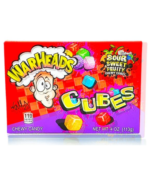 WARHEADS SOUR SWEET CUBES 113g