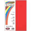 PAPER KASKAD A4 80GSM ROSELLA RED 30 SHEETS