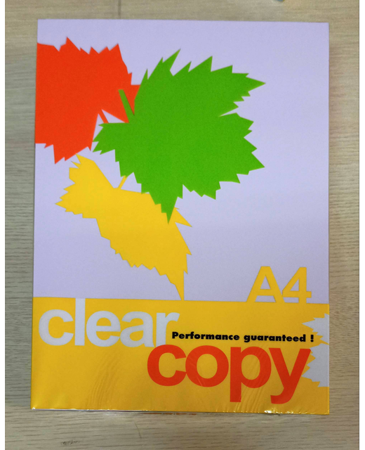 CLEAR COPYPAPER A4 80GSM MAUVE