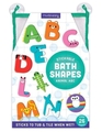 STICKABLE BATH SHAPES ANIMAL ABC