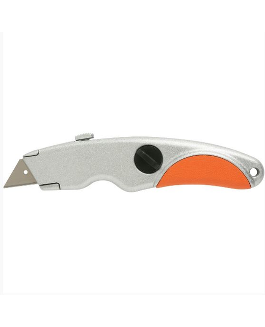 MARBIG UTILITY KNIFE WITH RUBBER GRIP 18MM BLADE