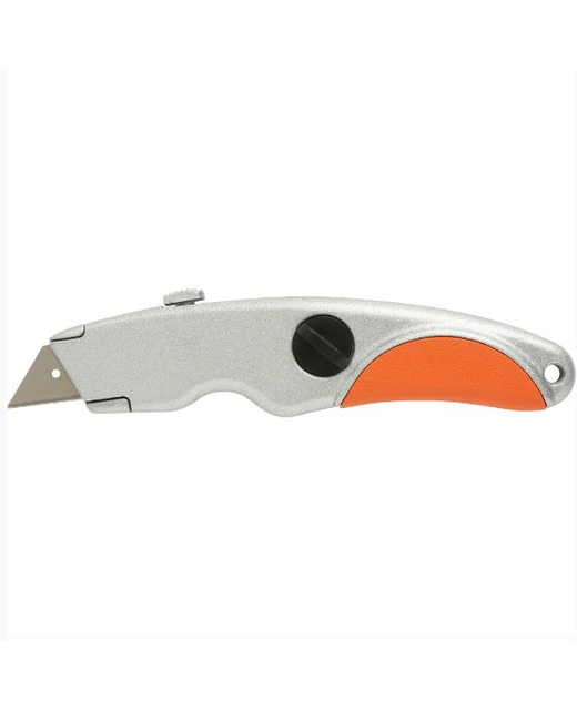 MARBIG UTILITY KNIFE WITH RUBBER GRIP 18MM BLADE