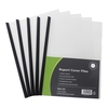 REPORT COVER GBP BLACK A4 PK 5