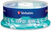 Verbatim DVD-RW 4.7GB 4X with Branded Surface - 30pk Spindle, BLUE/GRAY