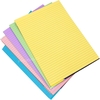 A4 Ruled Coloured Pad Assorted Colours