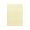 A4 RULED TOPLESS PAD YELLOW SINGLE 100 leaf 80gsm