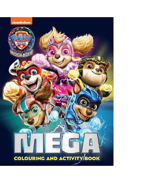 PAW PATROL MEGA COLOURING AND ACTIVITY BOOK