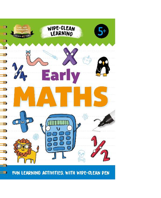 Help With Homework Wipe Clean Early Maths 5+