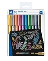 STAEDTLER METALLLIC PEN 10 PK