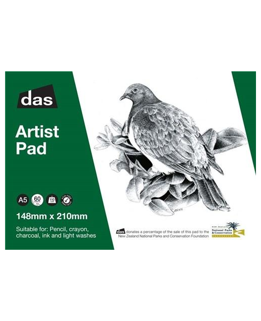 ARTIST PAD DAS A5 110GSM 60 SHEET