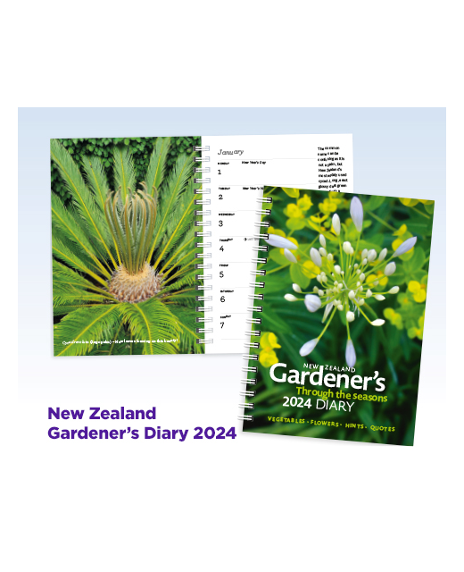 DIARY 2024 NZ GARDENER StationeryDiaries Onehunga Books