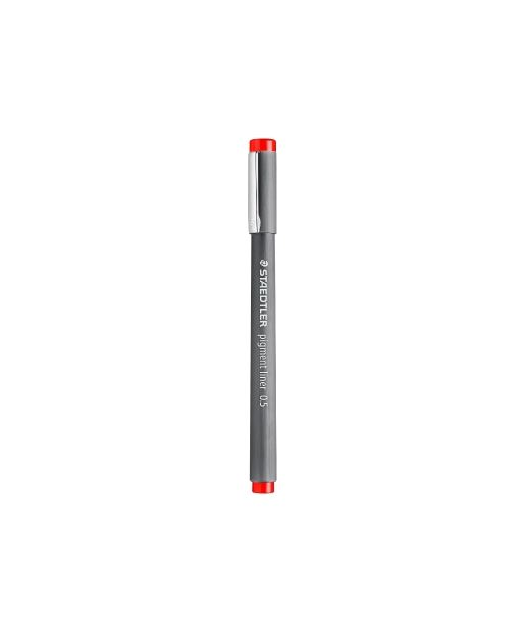 FINE LINER STAEDTLER PIGMENT LINER 0.5 MM RED