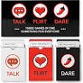 TALK FLIRT DARE CARD GAME