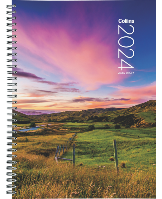 DIARY 2024 Collins Diary A5TS Even Year StationeryDiaries Onehunga