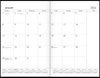 Planner Diary 2024 Collins Monthly PVC Black