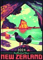 DIARY 2024 Collins A51 Kiwi Country Day to Page Diary Even Year