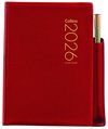 DIARY 2026 Collins Diary A72PP Red With Pencil Even Year