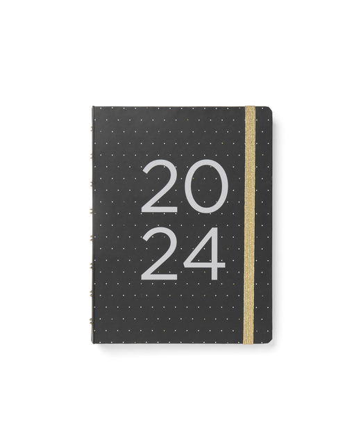 Filofax A5 Botanical Planner Moonlight Black - De Groen BV