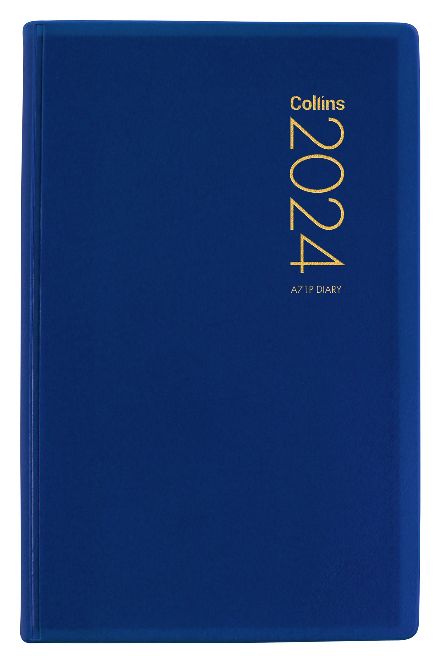 DIARY 2024 Collins Diary A71P Navy Even Year StationeryDiaries