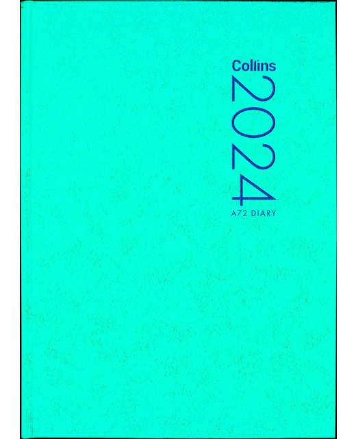 DIARY 2024 Collins Diary A72 Red Even Year