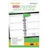2024 DAYPLANNER DEBDEN CALENDAR WEEK TO VIEW