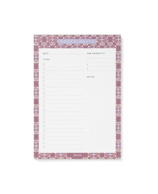 Filofax Notepad Magnet Fit Mediterranean Daily Planner 