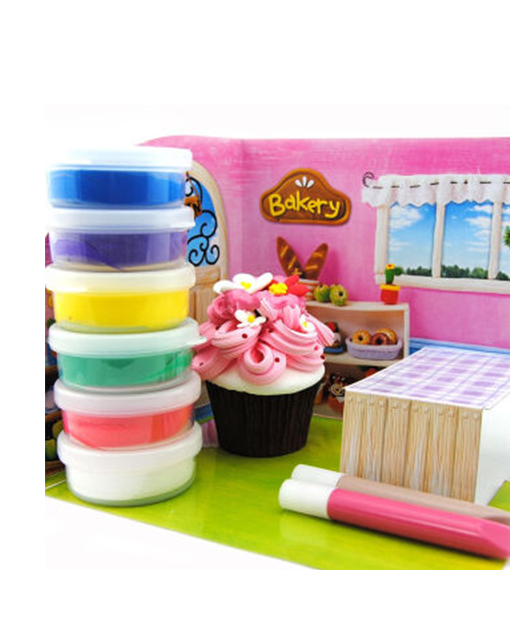 iClay Bakery Kit Modelling Clay Pack of 6 StationeryArts & Crafts