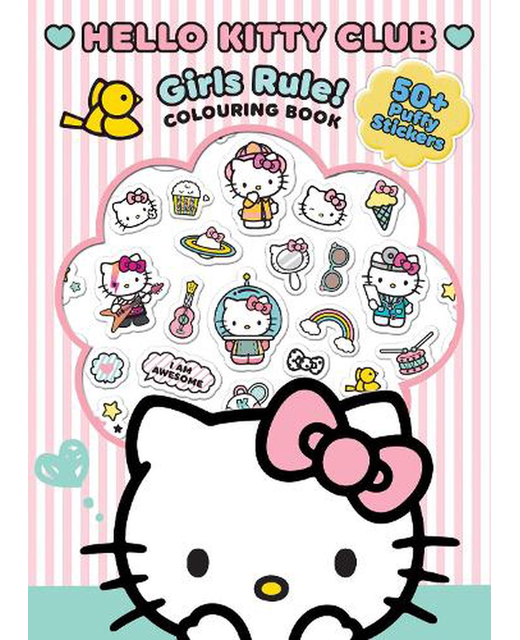 HELLO KITTY GIRLS COLOURING BOOK