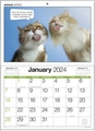 Calendar Animal Antics Stitched Booklet 