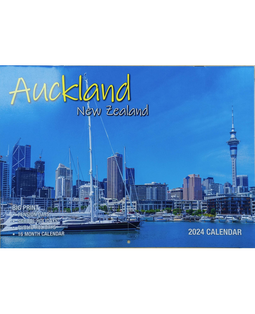 CALENDAR 2024 BIG PRINT AUCKLAND