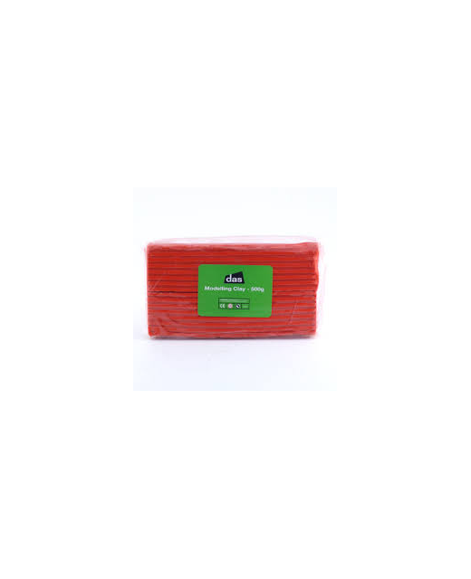 DAS MODELLING CLAY 500G RED