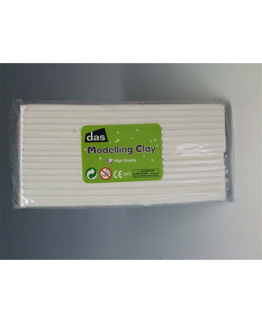 DAS MODELLING CLAY 500G WHITE