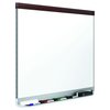 WHITEBOARD QUARTLET MAHOGANY PORCELAIN 