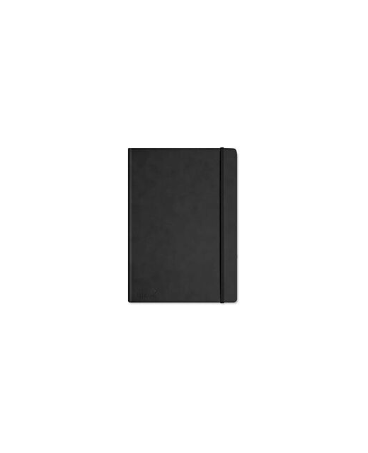 NOTEBOOK SILVINE A4 BLACK LINED