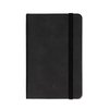 NOTEBOOK SILVINE A6 BLACK LINED