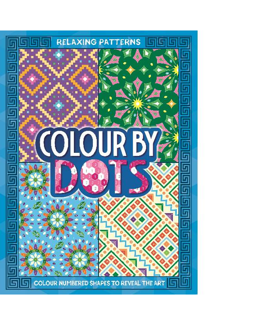 Colour By Dots Relaxing Patterns