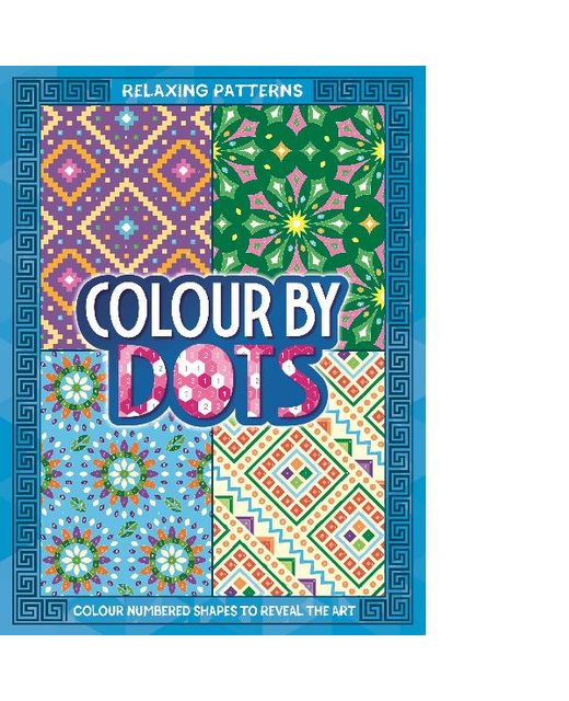 Colour By Dots Relaxing Patterns