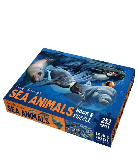 Sea Animals Book and Jigsaw