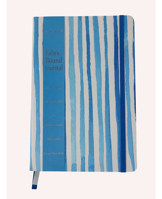 JOURNAL A5 FABRIC HAMPTON STRIPE