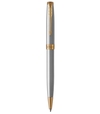 PARKER SONNET BALLPOINT PEN STAINLESS STEEL MEDIUM POINT BLACK IN