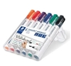 WHITEBOARD MARKER CHIZEL STEADTLER 6 PACK