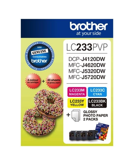 Brother Ink LC233 Photo Value Pack (550 pages)